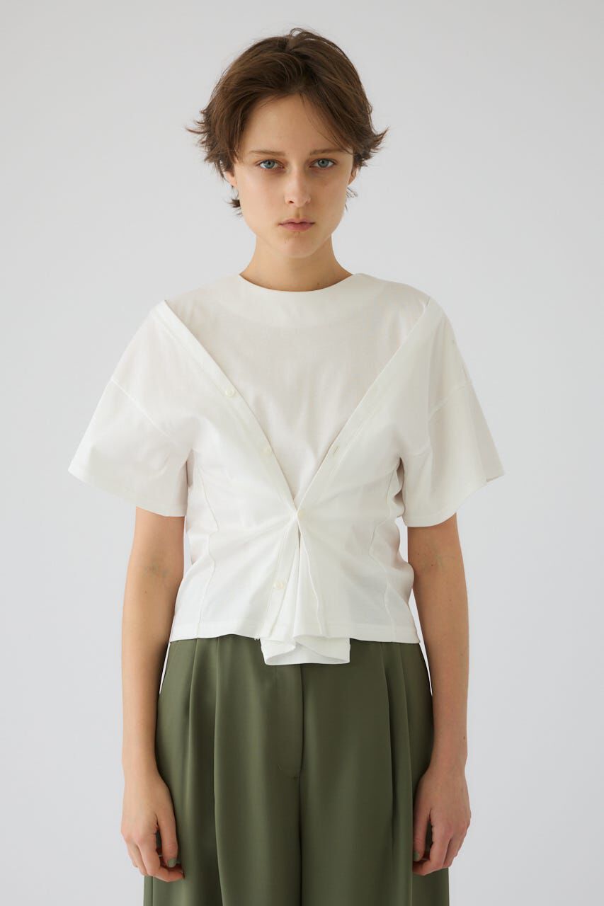 RIM.ARK 「Refined 2way cut tops」|Tシャツ・カットソー|