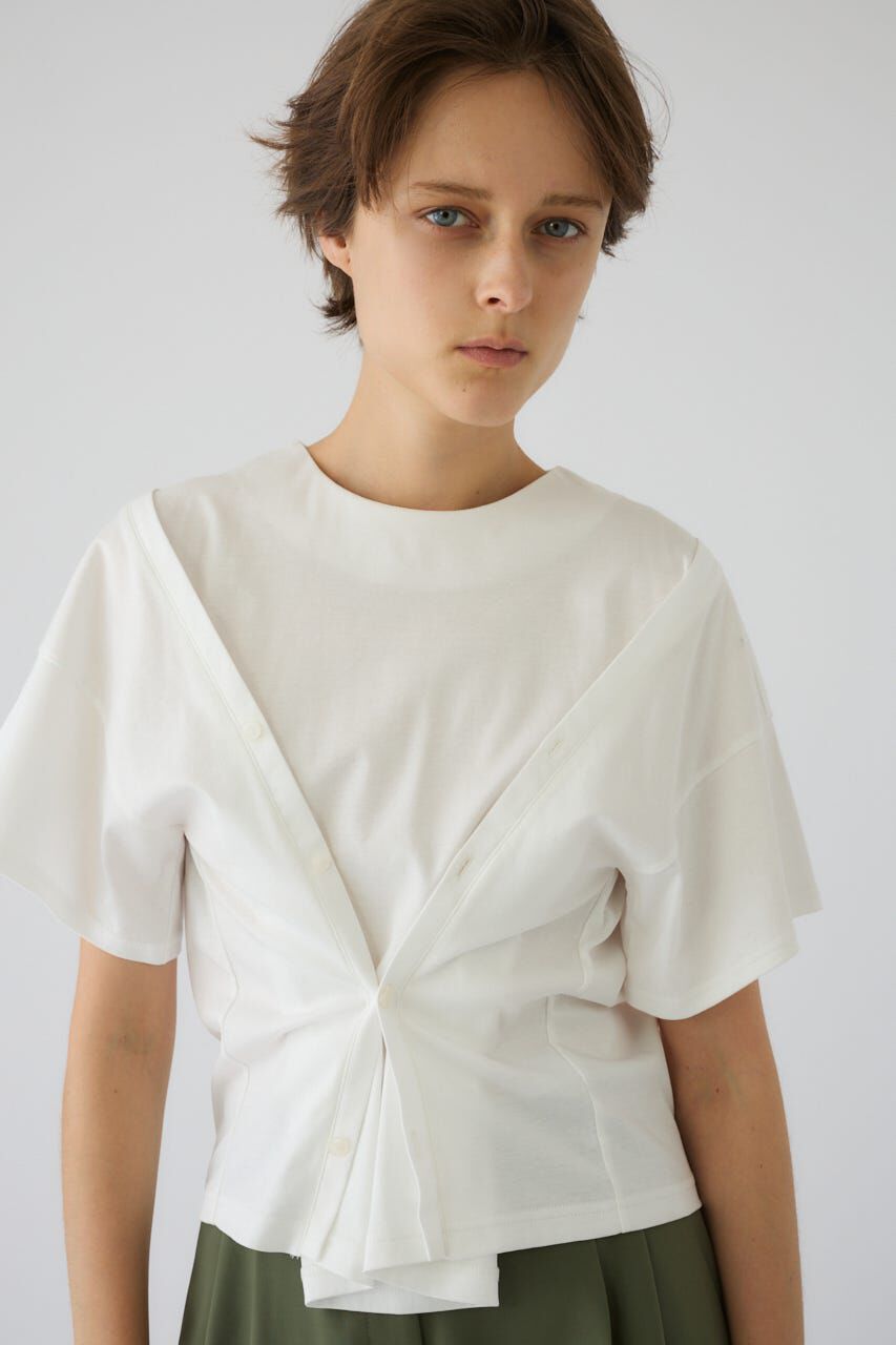 RIM.ARK 「Refined 2way cut tops」|Tシャツ・カットソー|