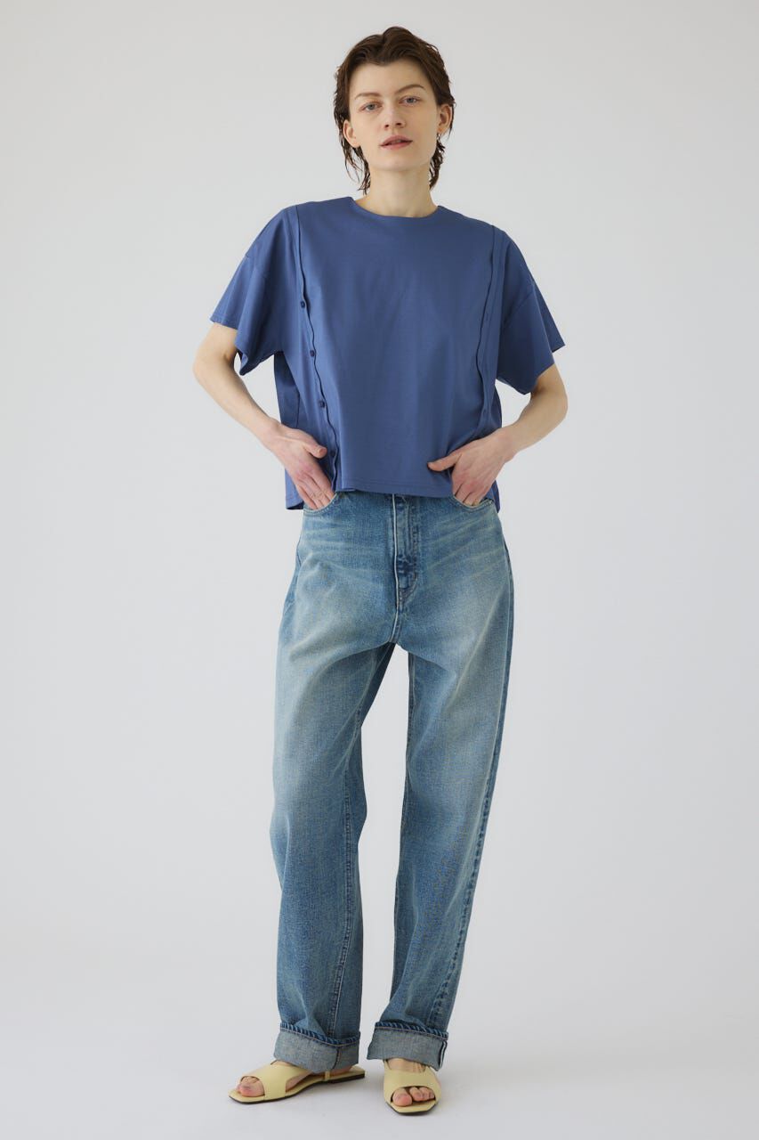 RIM.ARK 「Refined 2way cut tops」|Tシャツ・カットソー|BLU