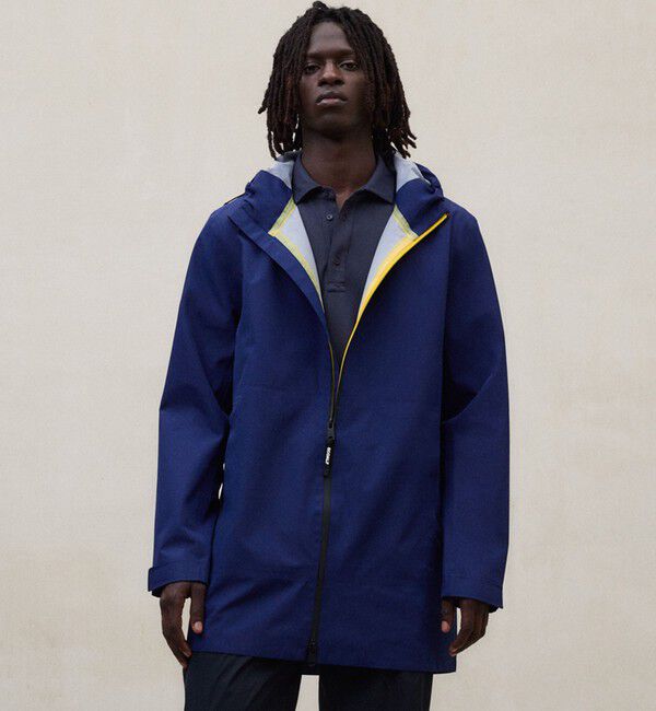 ECOALF「BALD コート / BALD JACKET MAN」|ブルゾン・スタジャン|ブルー