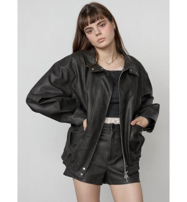 EMODA「FAUXレザーショートパンツ」|その他|