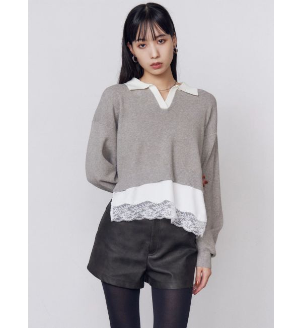 EMODA「FAUXレザーショートパンツ」|その他|