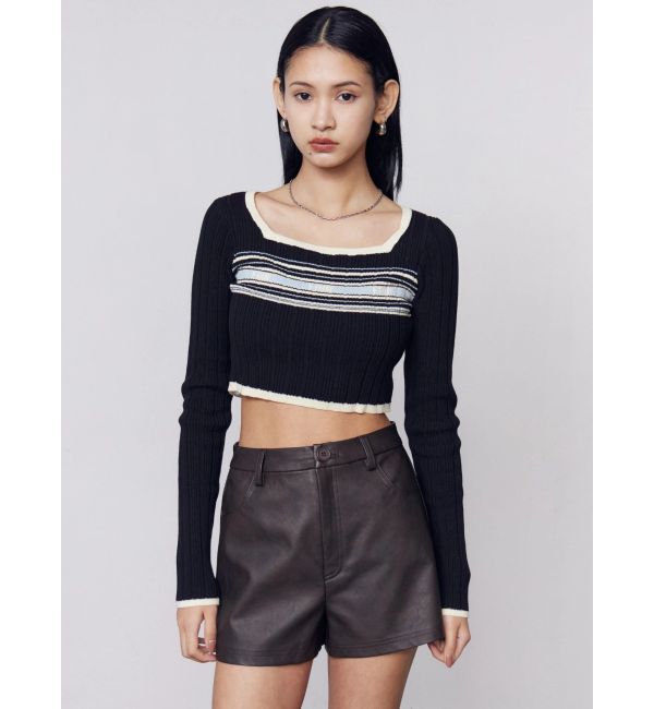 EMODA「FAUXレザーショートパンツ」|その他|
