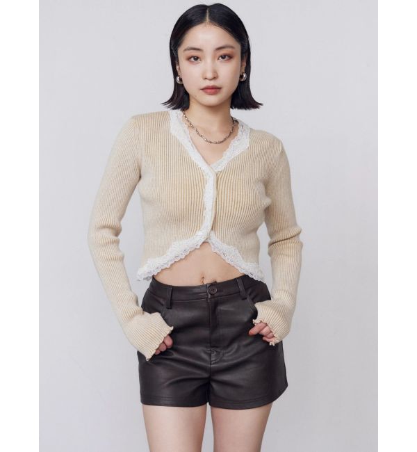 EMODA「FAUXレザーショートパンツ」|その他|