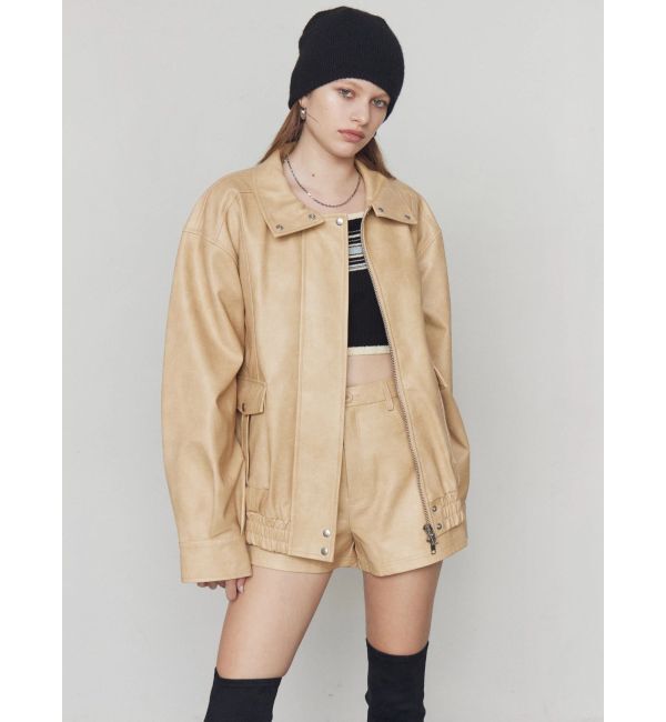 EMODA「FAUXレザーショートパンツ」|その他|