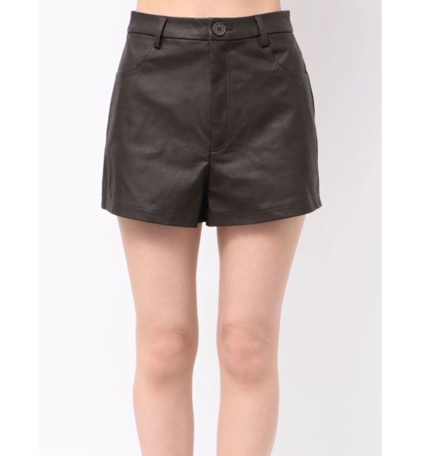 EMODA「FAUXレザーショートパンツ」|その他|
