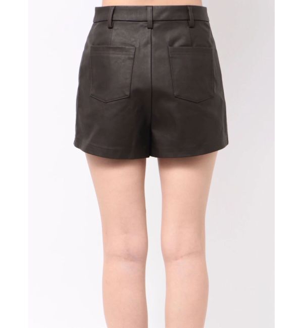 EMODA「FAUXレザーショートパンツ」|その他|