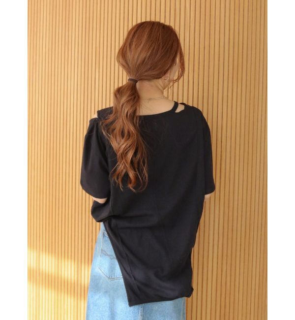 Ungrid「アシメデザインTee」|Tシャツ・カットソー|