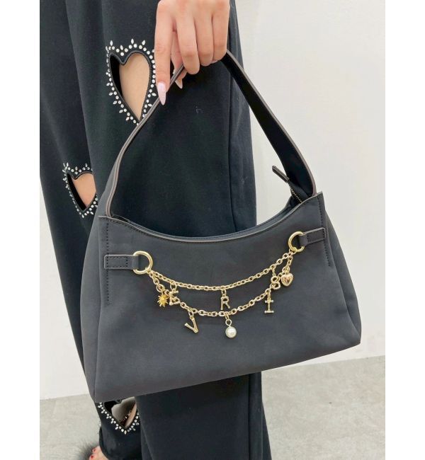 EVRIS「モチーフチェーンハンドBAG」|ハンドバッグ|
