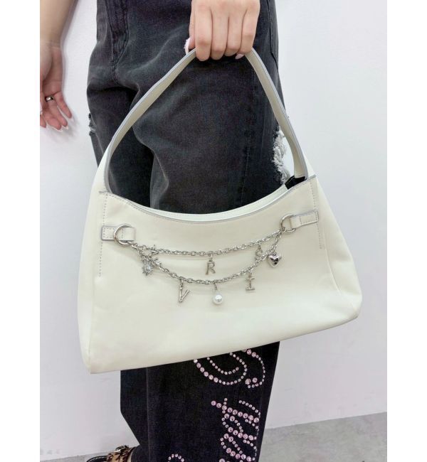 EVRIS「モチーフチェーンハンドBAG」|ハンドバッグ|