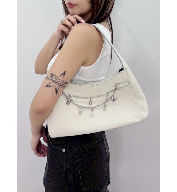 EVRIS「モチーフチェーンハンドBAG」|ハンドバッグ|