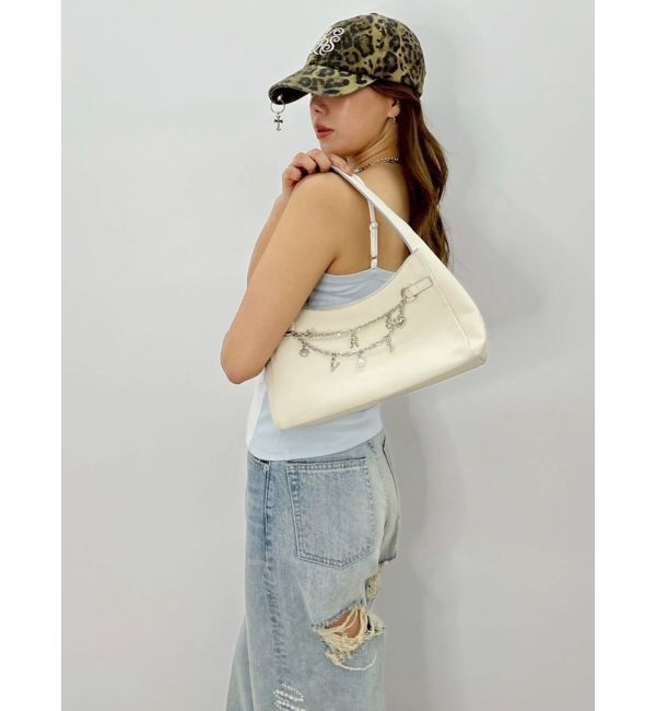 EVRIS「モチーフチェーンハンドBAG」|ハンドバッグ|