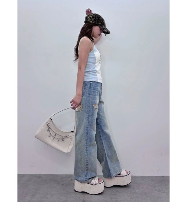 EVRIS「モチーフチェーンハンドBAG」|ハンドバッグ|