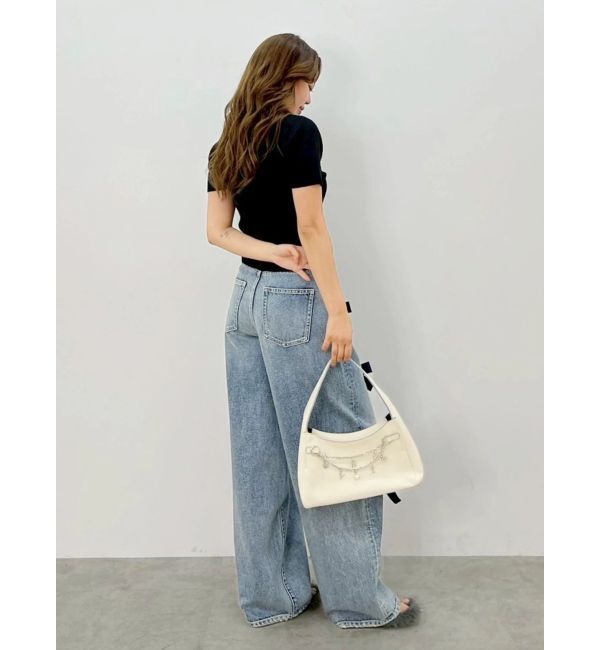 EVRIS「モチーフチェーンハンドBAG」|ハンドバッグ|