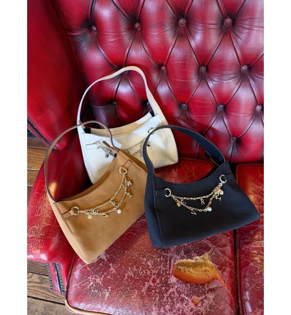 EVRIS「モチーフチェーンハンドBAG」|ハンドバッグ|