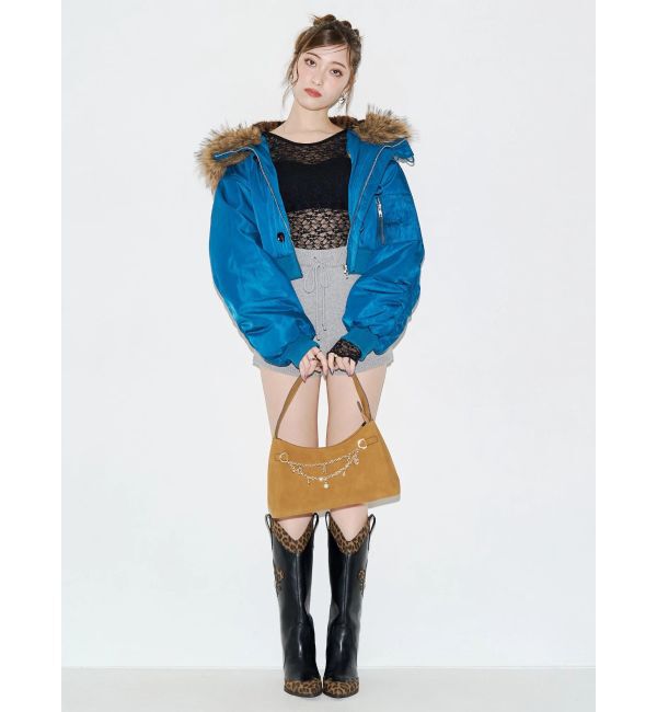 EVRIS「モチーフチェーンハンドBAG」|ハンドバッグ|