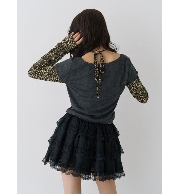 jouetie「レイヤードライクホルターネックトップス」|Tシャツ・カットソー|
