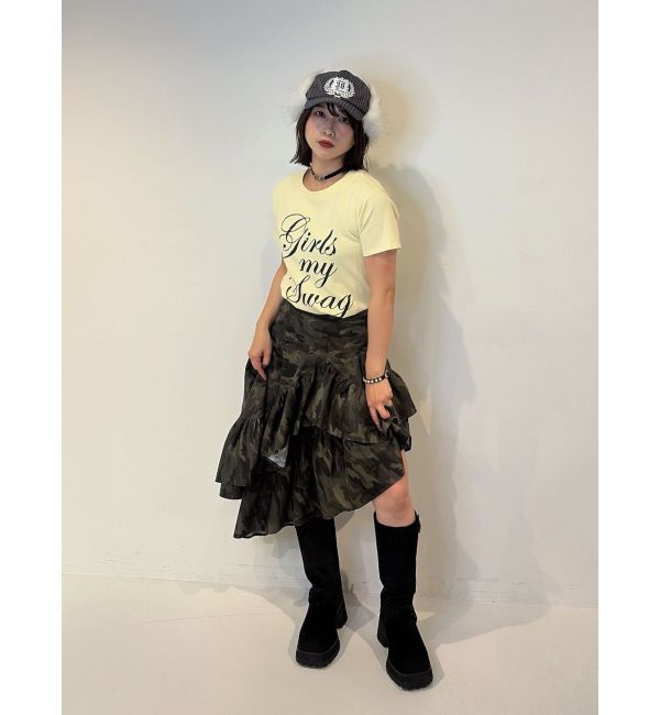 jouetie「ロゴフィットTシャツ」|Tシャツ・カットソー|