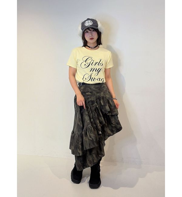 jouetie「ロゴフィットTシャツ」|Tシャツ・カットソー|