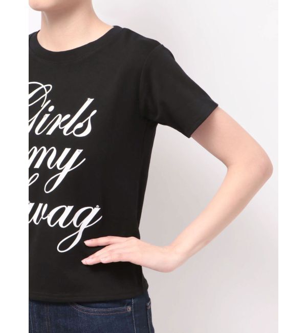 jouetie「ロゴフィットTシャツ」|Tシャツ・カットソー|