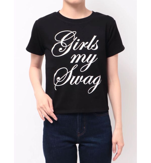 jouetie「ロゴフィットTシャツ」|Tシャツ・カットソー|