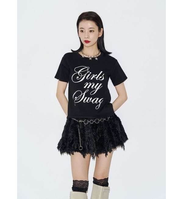 jouetie「ロゴフィットTシャツ」|Tシャツ・カットソー|