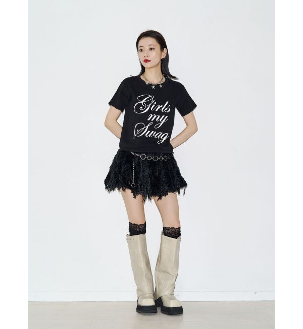 jouetie「ロゴフィットTシャツ」|Tシャツ・カットソー|