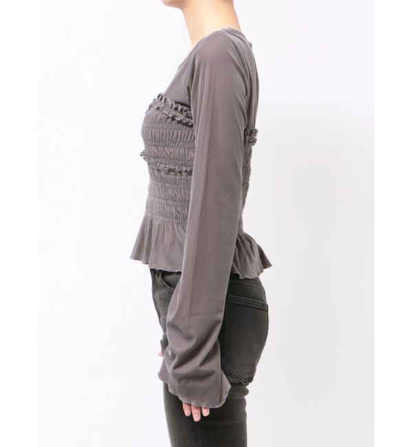jouetie「ビスチェドッキングベロアトップス」|Tシャツ・カットソー|