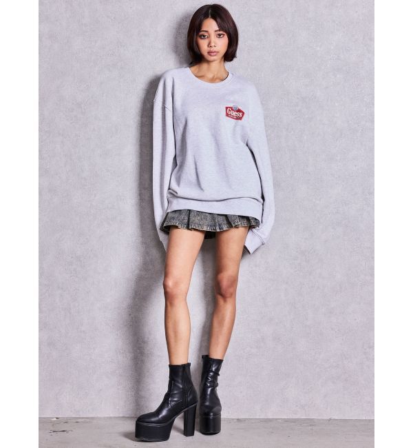 GYDA「GUESS GJ CN REG ROYAL CREWNECK」|スウェット・ジャージ|