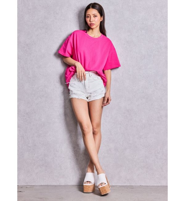 GYDA「LAXAメッシュBIG Tシャツ」|Tシャツ・カットソー|