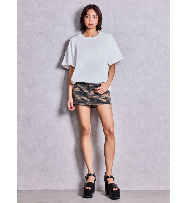 GYDA「LAXAメッシュBIG Tシャツ」|Tシャツ・カットソー|