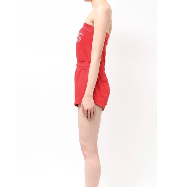 GYDA「Coca-Cola GLITTER embroideryロンパース」|オールインワン|