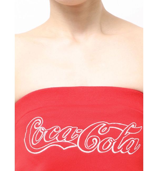 GYDA「Coca-Cola GLITTER embroideryロンパース」|オールインワン|