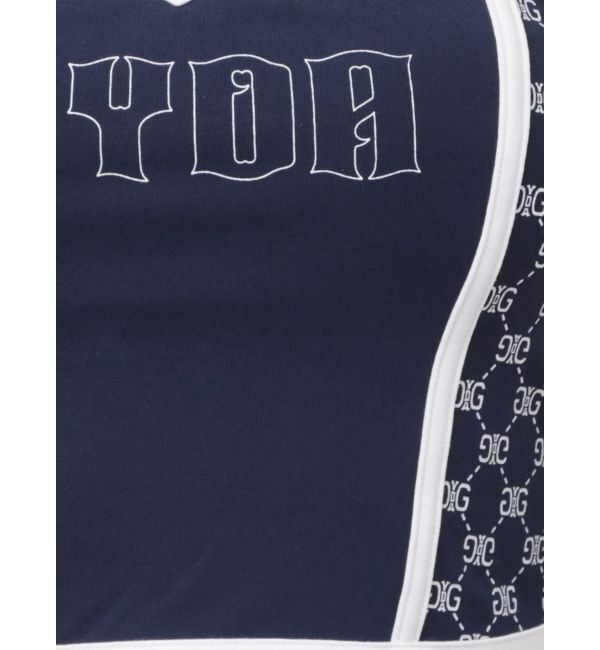 GYDA「Symmetry GYDA side drawstringビスチェ」|チューブトップ|
