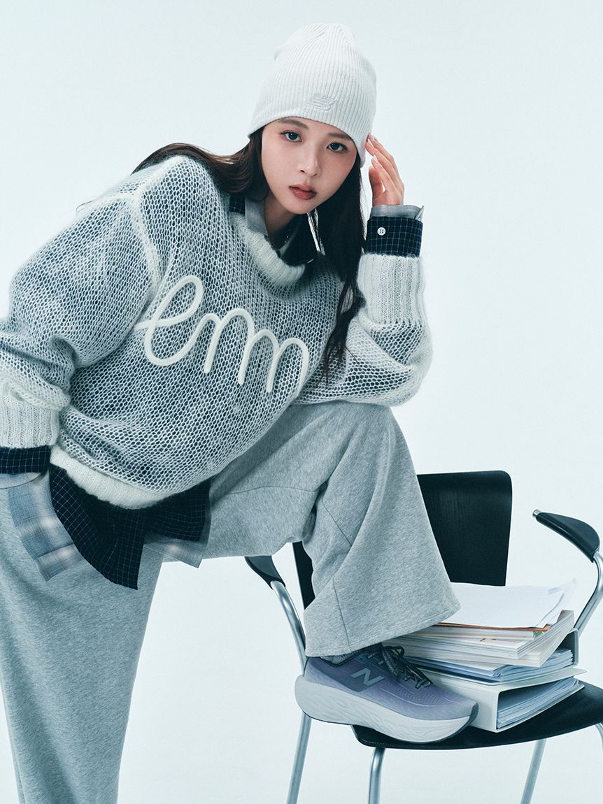 NEW BALANCE 「【New Balance for emmi】リブニットビーニー」|ニット帽|
