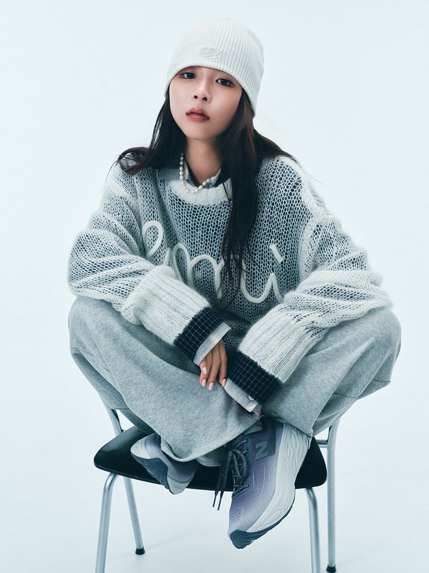 NEW BALANCE 「【New Balance for emmi】リブニットビーニー」|ニット帽|