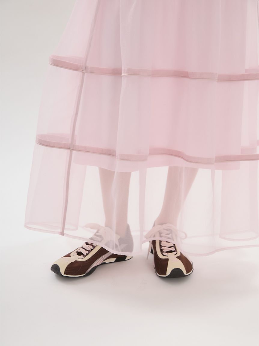 emmi atelier「フラワーエンブロイダリーワンピース【セットアップ対応】/ハンドウォッシャブル」|ワンピース|