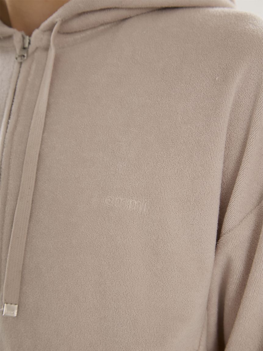 emmi atelier「パイルフーディー&times;ワンピースセット」|ワンピース|