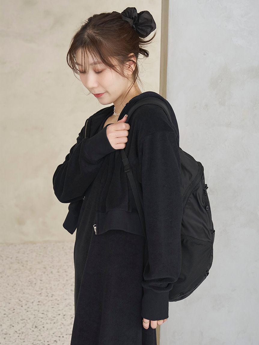 emmi atelier「パイルフーディー&times;ワンピースセット」|ワンピース|