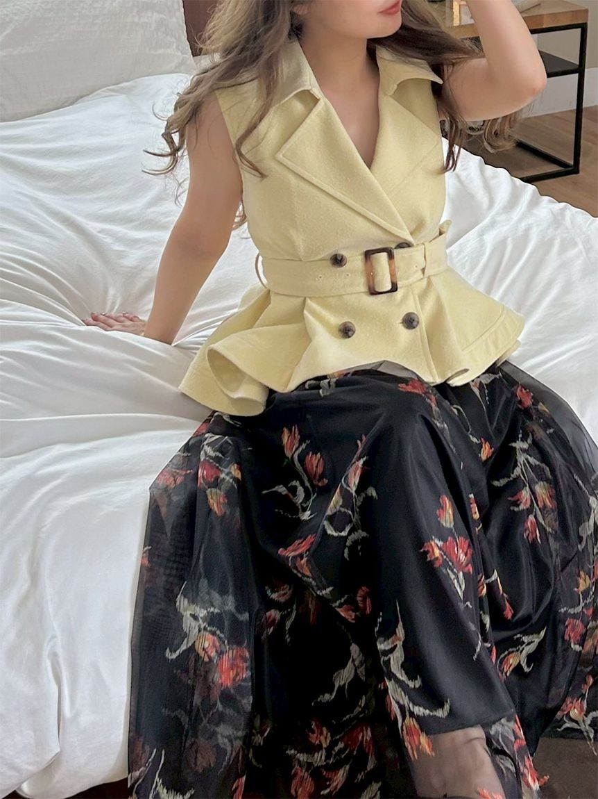 ランダムヘムペプラムジレ（LILY BROWN）｜ルミネのファッション通販
