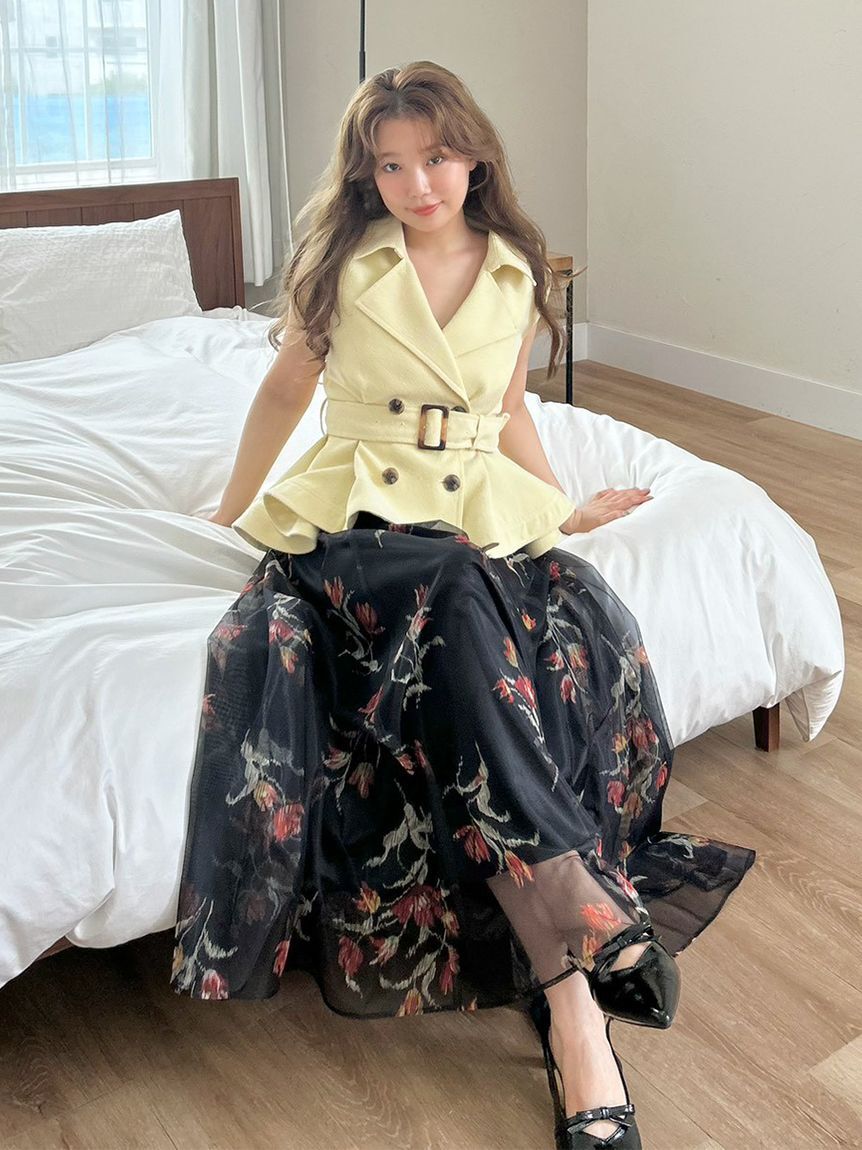 ランダムヘムペプラムジレ（LILY BROWN）｜ルミネのファッション通販