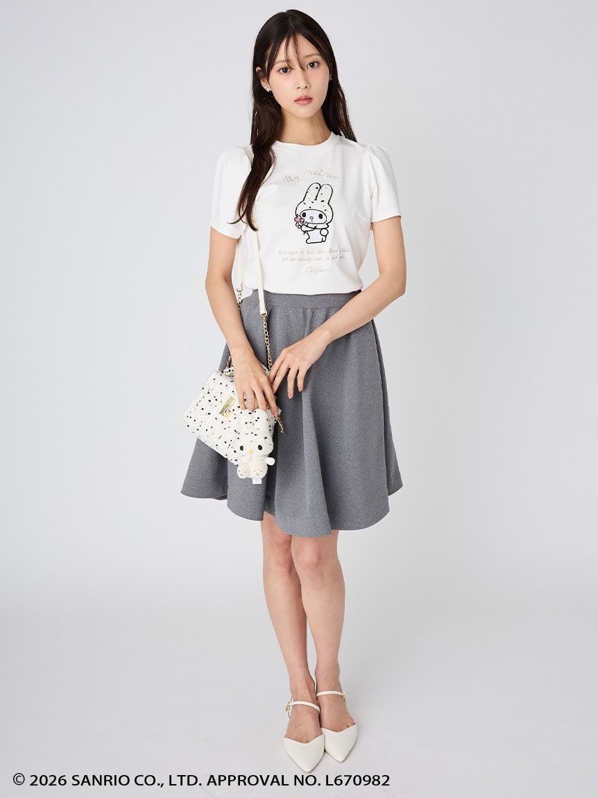 CELFORD「【マイメロディ】 【洗える】ツイードずきんTシャツ」|Tシャツ・カットソー|