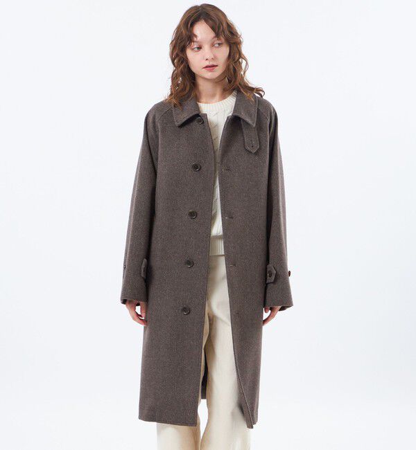 予約販売】【COSWAY(コズウェイ)】ウールカシミヤ製（MACKINTOSH