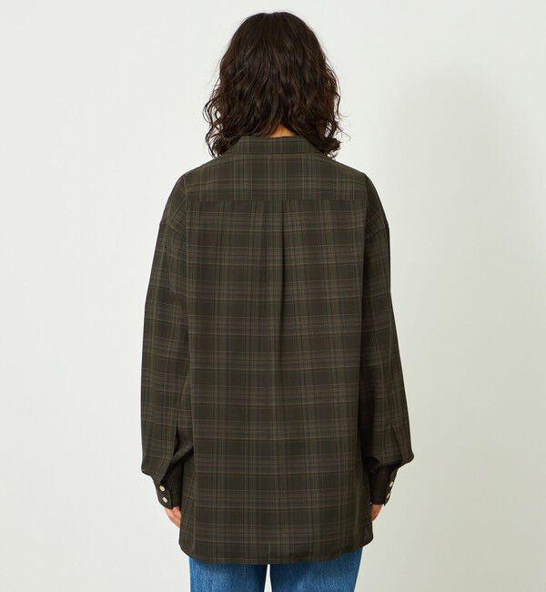 MACKINTOSH PHILOSOPHY「GREY LABEL チェックオープンカラーシャツ」|シャツ・ブラウス|