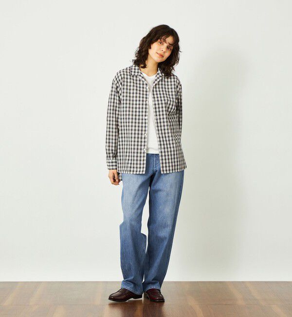 MACKINTOSH PHILOSOPHY「GREY LABEL チェックオープンカラーシャツ」|シャツ・ブラウス|