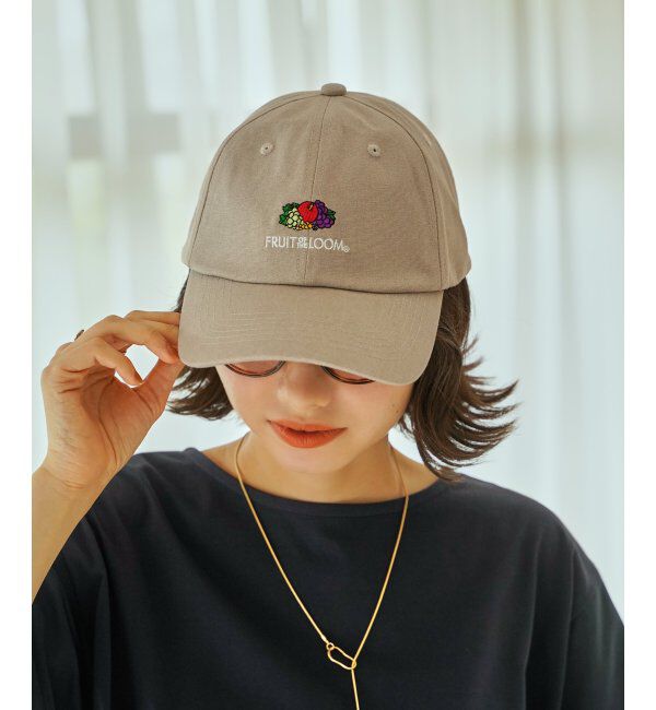 ikka「FRUIT OF THE LOOM フルーツオブザルーム ロゴ刺繍キャップ」|その他|