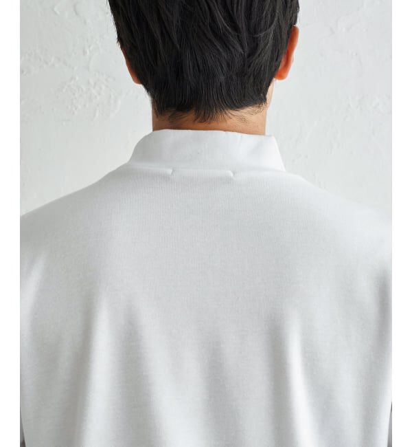 IKKA LOUNGE「ポンチモックネックロンＴ」|Tシャツ・カットソー|