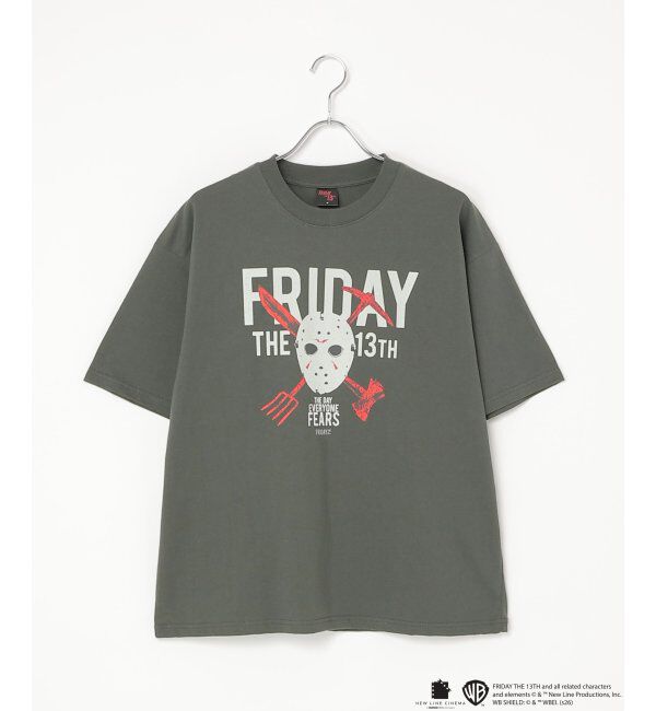 VENCE share style「USED風 ジェイソンプリントTシャツ」|Tシャツ・カットソー|