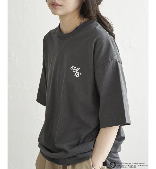 VENCE share style「USED風 ジェイソンプリントTシャツ」|Tシャツ・カットソー|