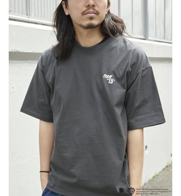 VENCE share style「USED風 ジェイソンプリントTシャツ」|Tシャツ・カットソー|